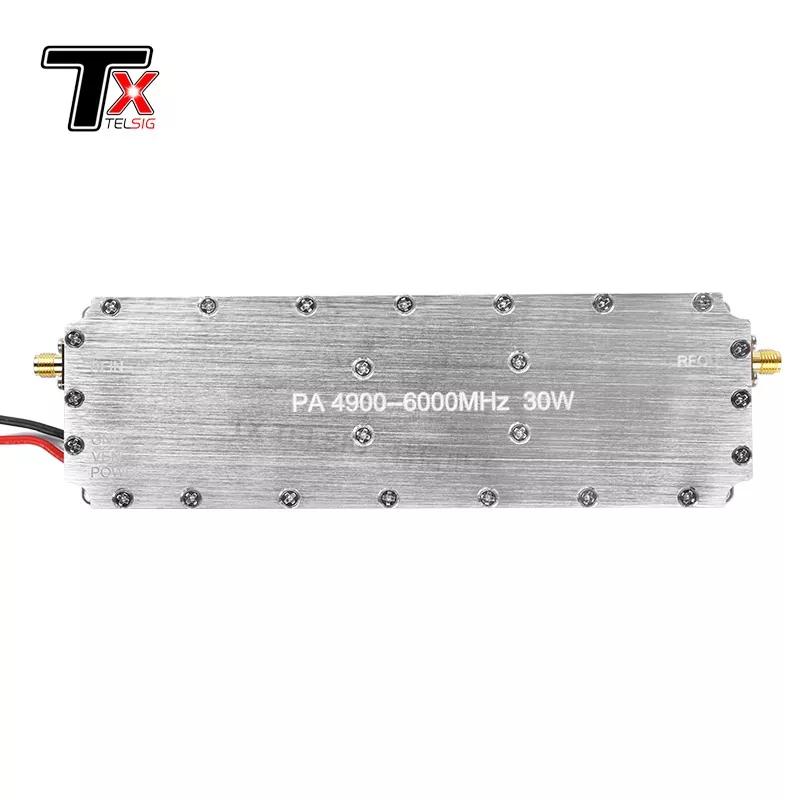 Módulo de amplificador de potência 4900-6000 MHz sem fonte digital 30 watts